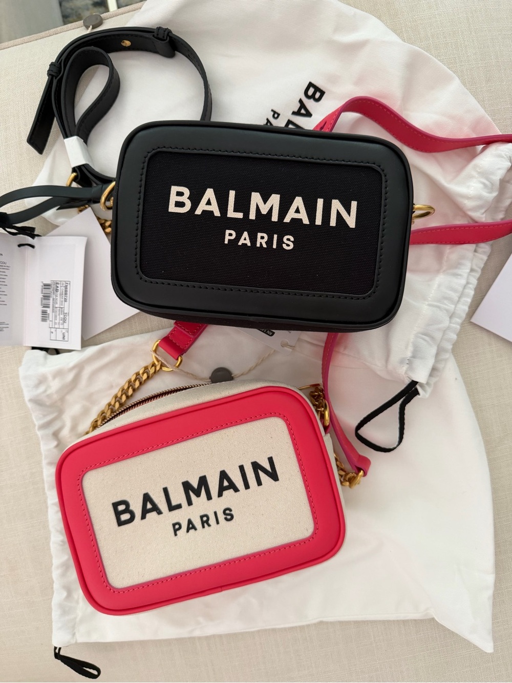 Balmain crossbody camera bag black NWT - Picture 10 of 10